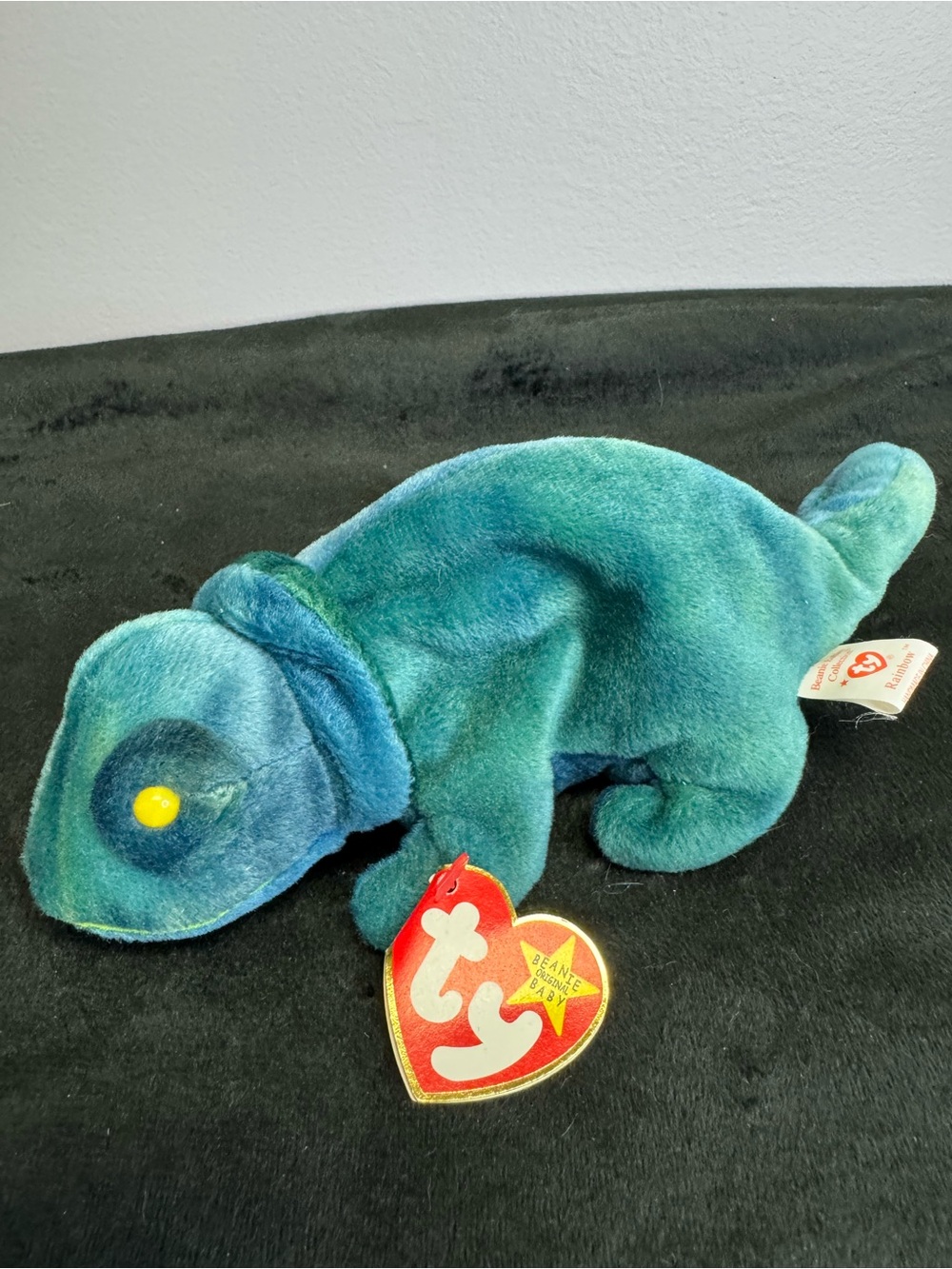 BUNDLE SALE! - Ty Beanie Baby Teal Chameleon Rainbow